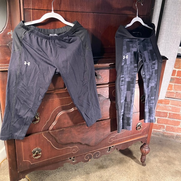Under armour size small women’s running capri pants - Picture 1 of 10